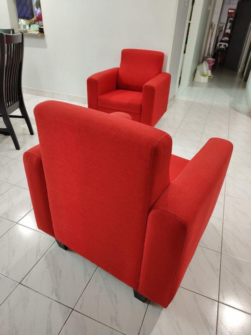 Used single seater sofa (like new), Furniture & Home Living, Furniture