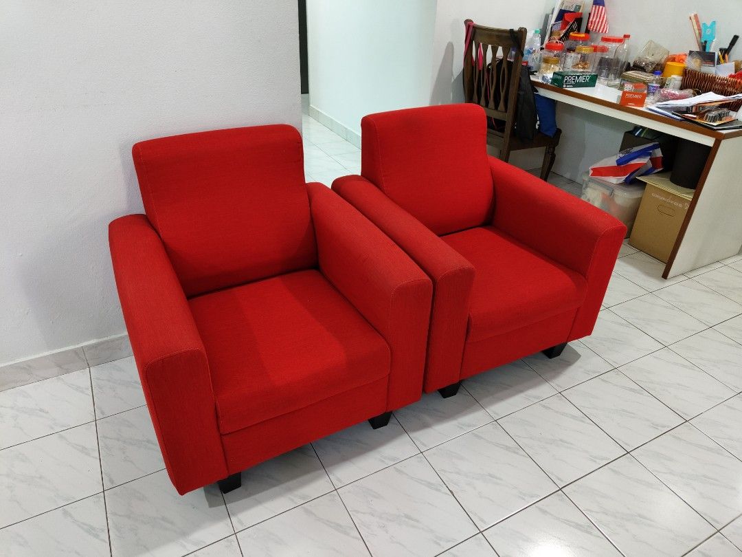 Used single seater sofa (like new), Furniture & Home Living, Furniture