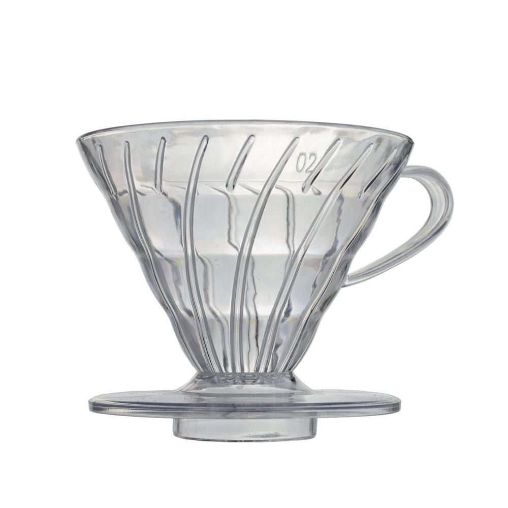 (CLEARANCE SALE) V60 Coffee Dripper Coffee Filter Cup (Plastic) (Category: Coffee & Tea Tableware) located in Quezon City. Submitted by espinozajosh (Listing ID 1234309078, Image 1). Description: Coffee Filter Holder Stand Without Paper Cones Pour Over Dripper Reusable 2 Size Cone shape helps to better accentuate coffees with floral or fruit flavor notes Spiral ribs allows for maximum coffee expansion Sturdy, lightweight pour-over coffeemaker, pe
