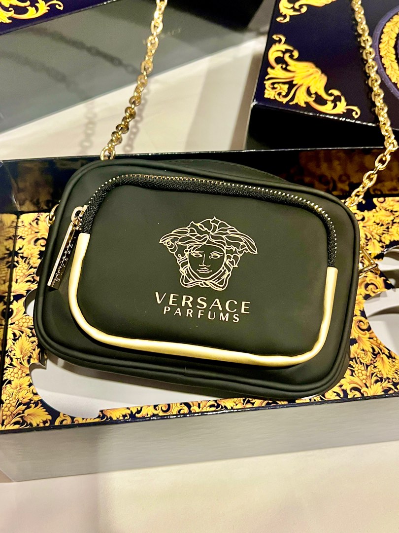 Versace Sling Bag, Women's Fashion, Bags & Wallets, Crossbody Bags on