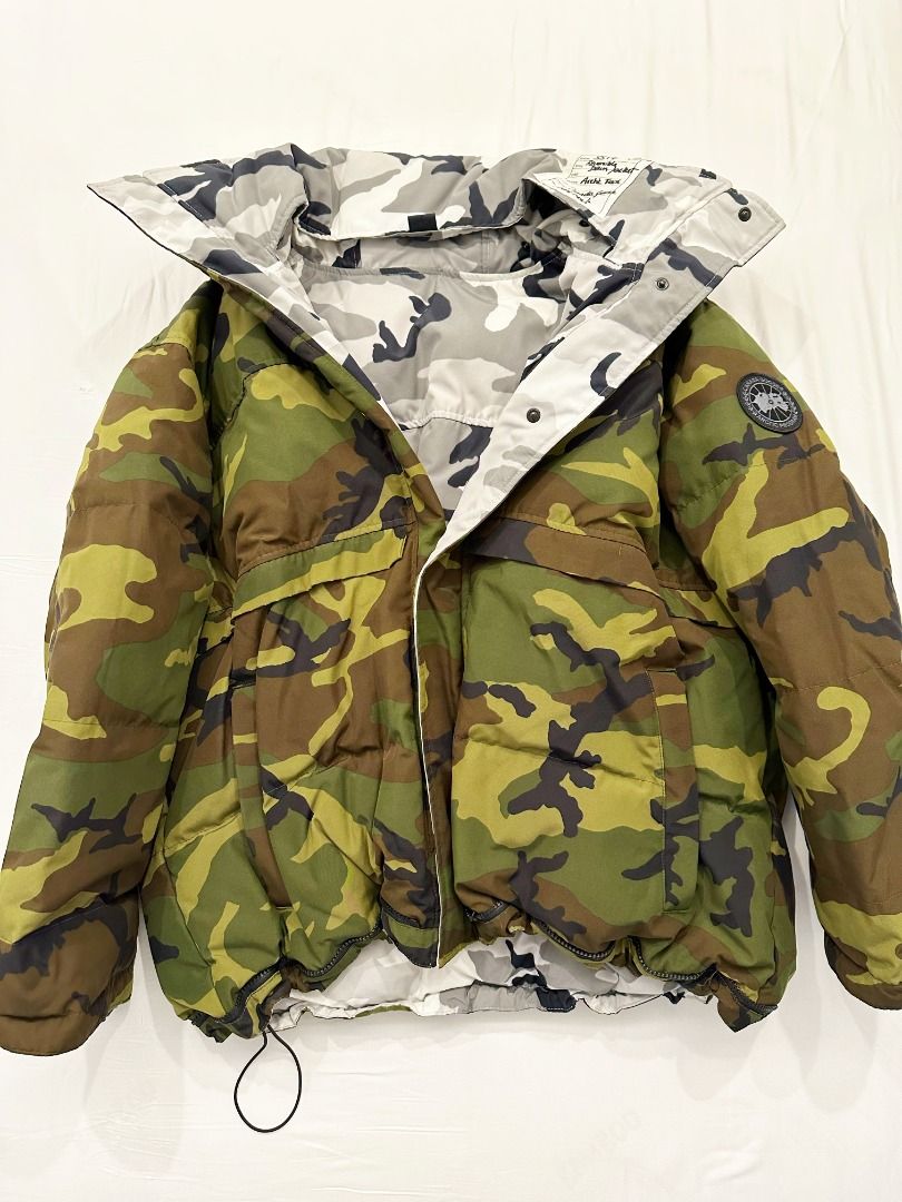 Canada Goose Camouflage Print Down Jacket With Hood size XS – Once More  Luxury