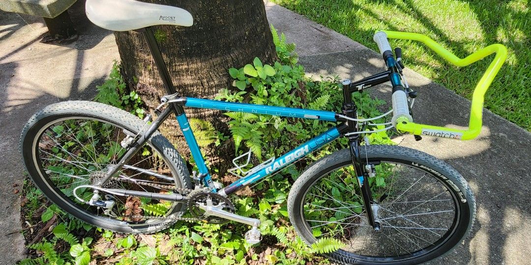 Vintage 1990 Raleigh Technium Peak Sports Equipment Bicycles Parts Bicycles on Carousell