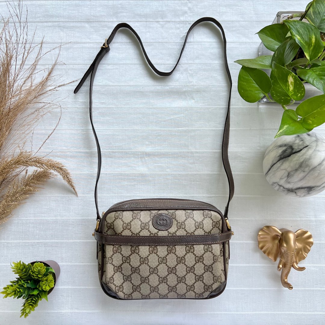 Vintage gucci shop camera bag