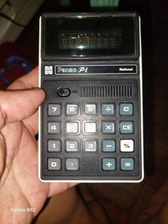 Vintage national calculator