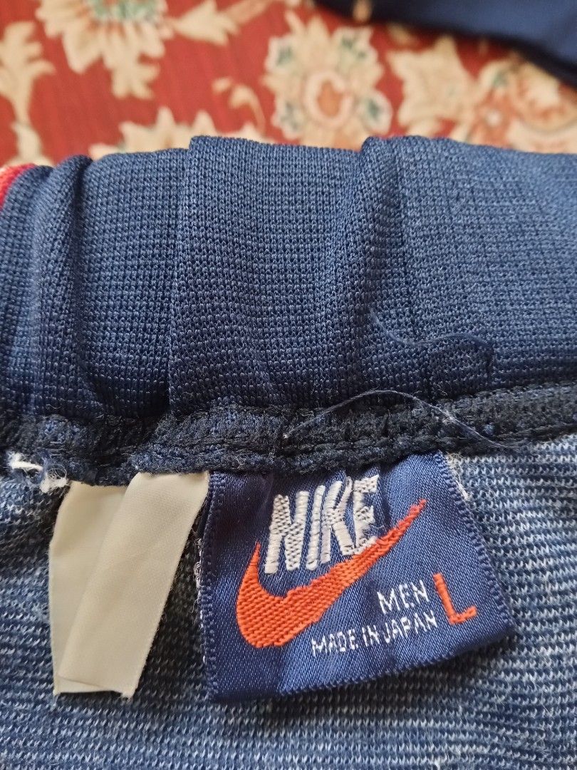 NIKE Vintage 80's Blue Tag Grey Sweatpants