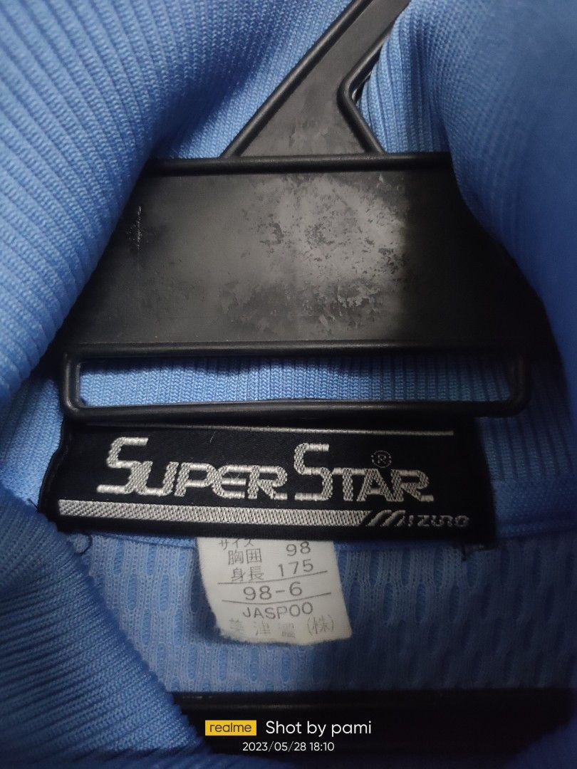 Vintage Super star x mizuno traktop Men s Fashion Coats Jackets
