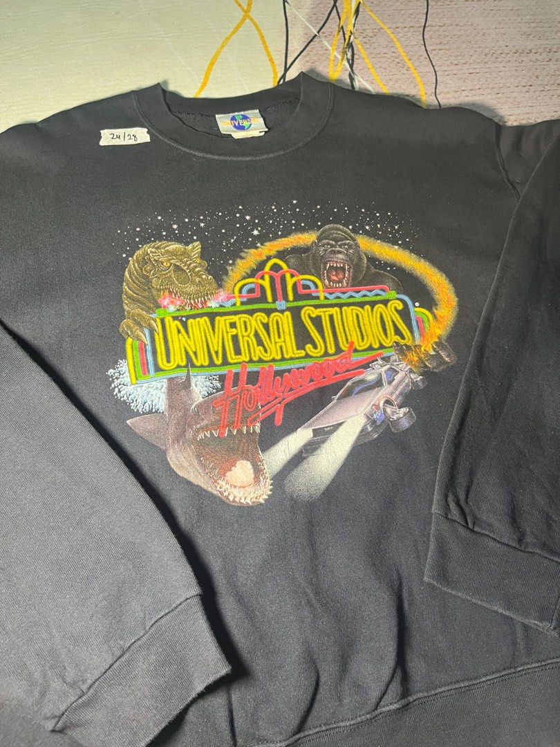 Vintage Universal Studios Sweatshirt Men s Fashion Tops Sets