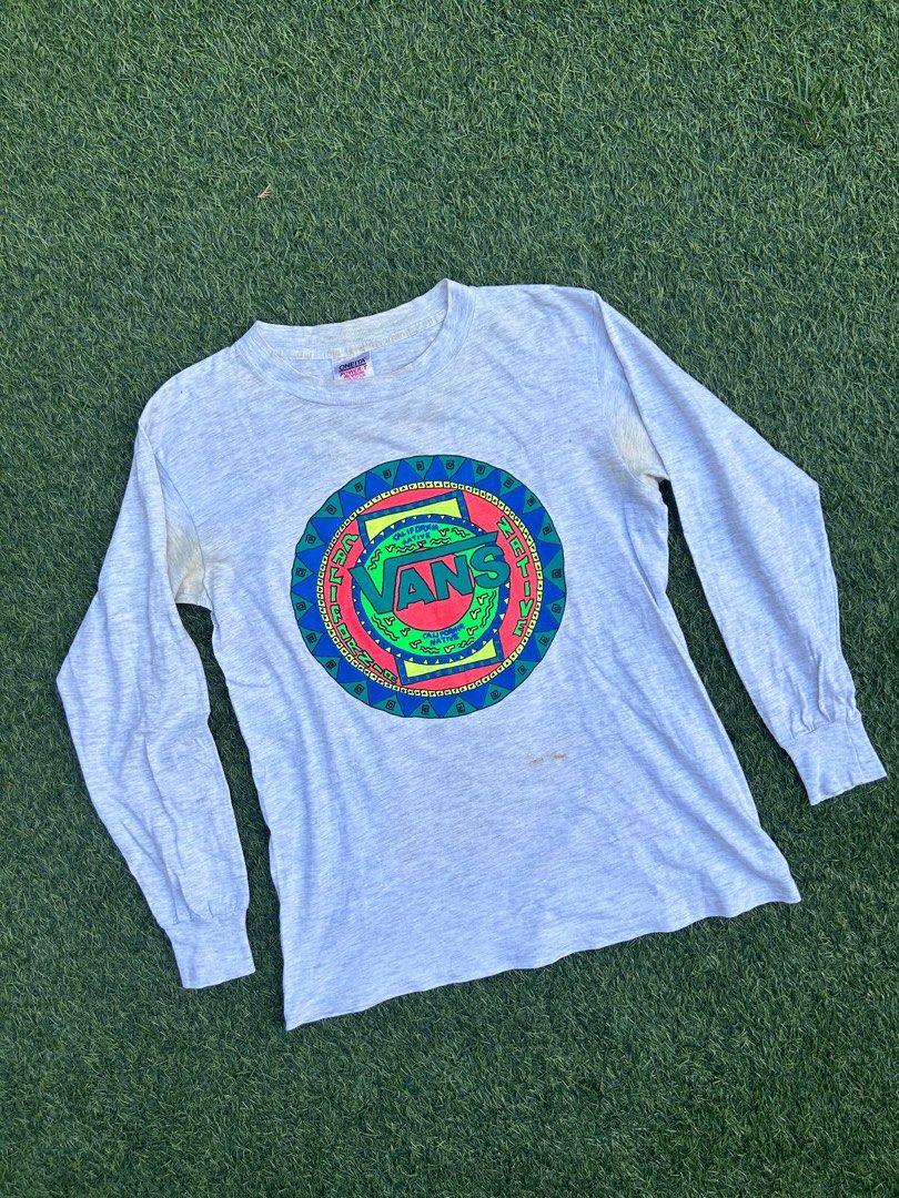 Vintage Vans California Native Long Sleeve ONEITA Tee