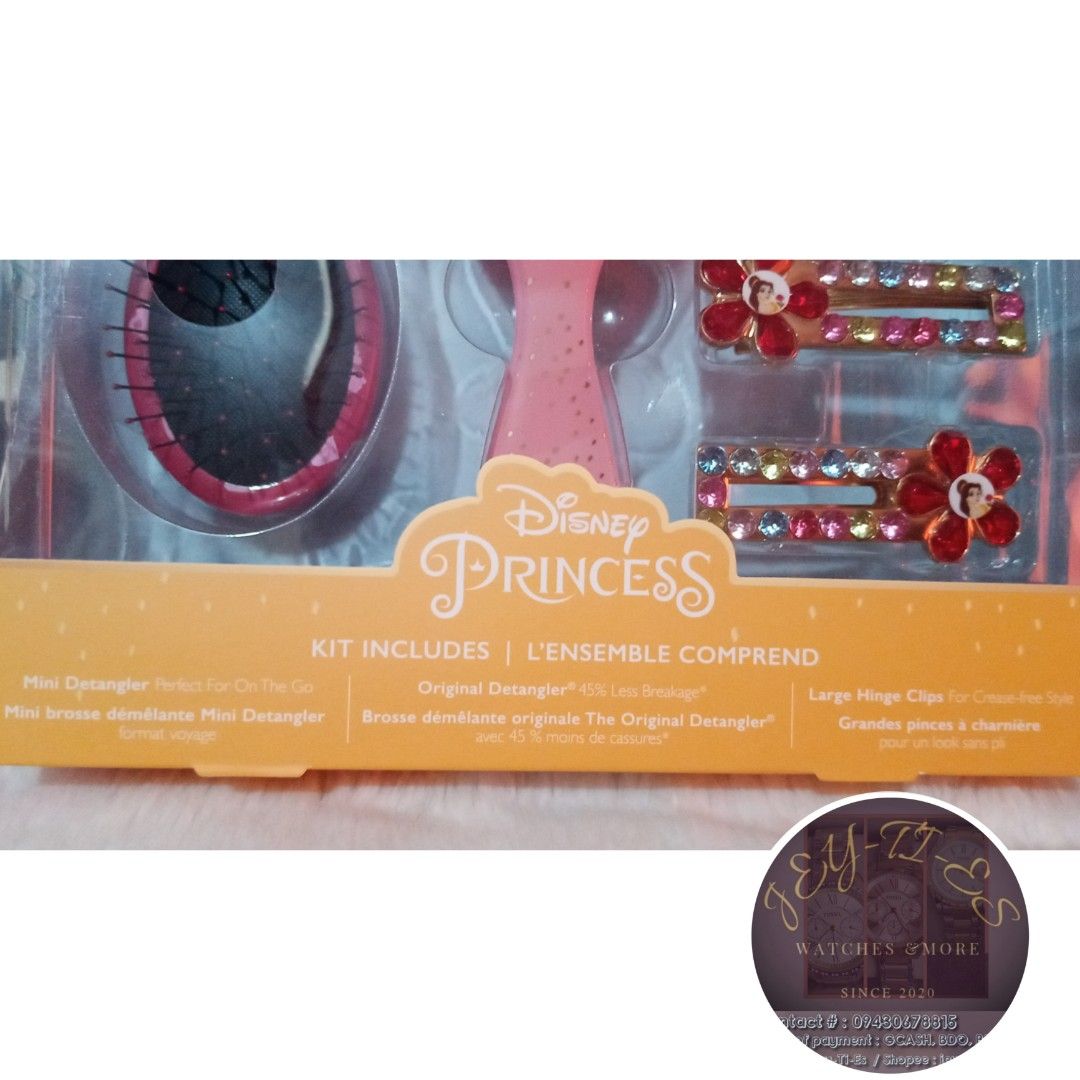 Wet Brush set(Princess Belle), Beauty & Personal Care, Hair on Carousell
