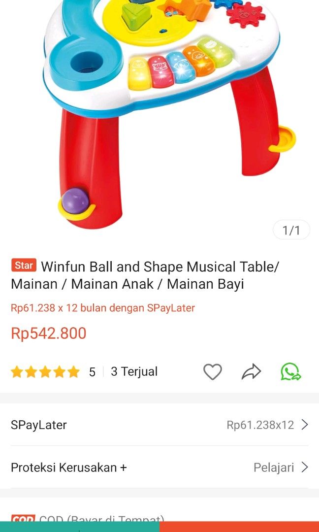 Winfun table activity