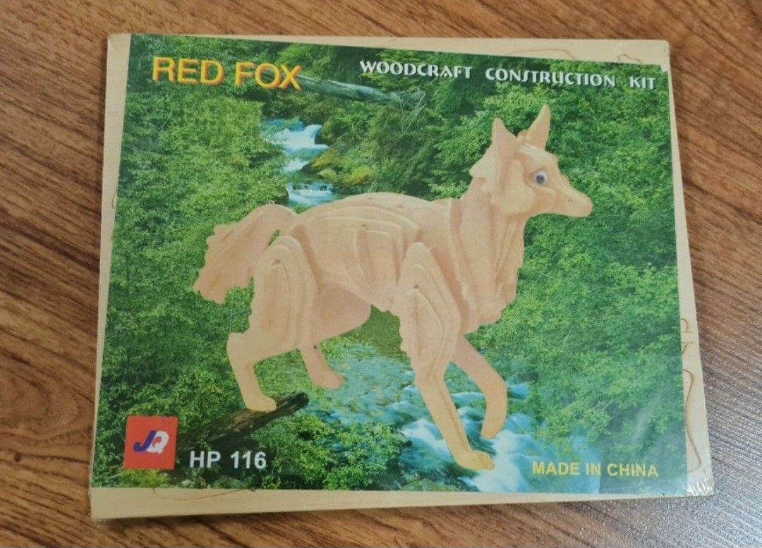 Woodcraft Construction Kit bundle, Hobbies & Toys, Stationery & Craft