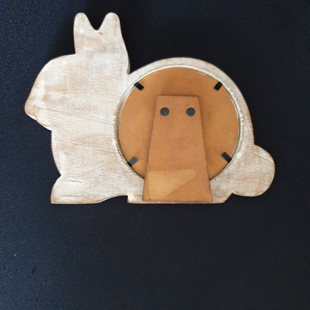 Wooden Sleeping Rabbit Photo Frame by Transomnia, Furniture & Home ...