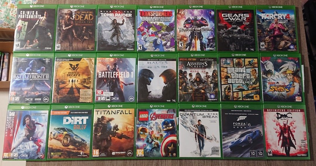 Xbox One Games, 電子遊戲, 電子遊戲, Xbox - Carousell