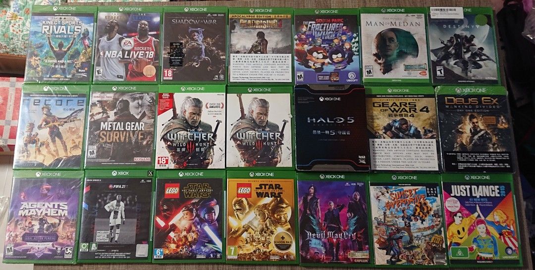 Xbox One Games, 電子遊戲, 電子遊戲, Xbox - Carousell