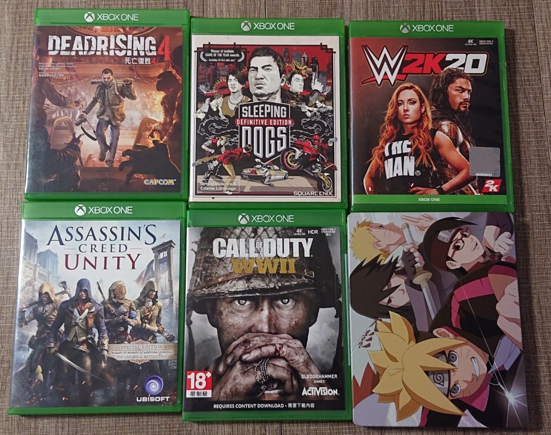 Xbox One Games, 電子遊戲, 電子遊戲, Xbox - Carousell