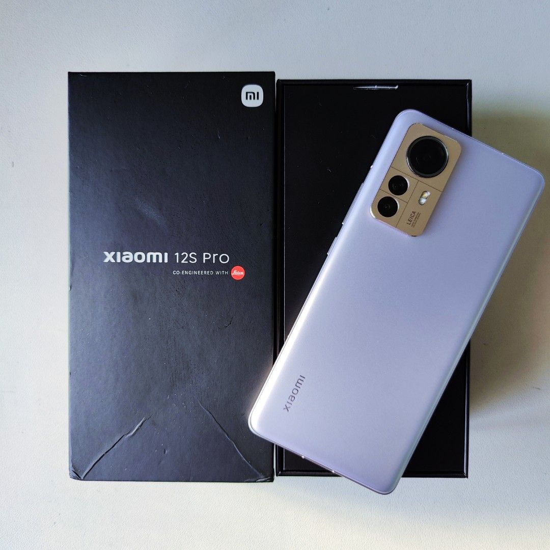 Xiaomi Mi 12S Pro 8 256GB Full Set Purple LIKE NEW
