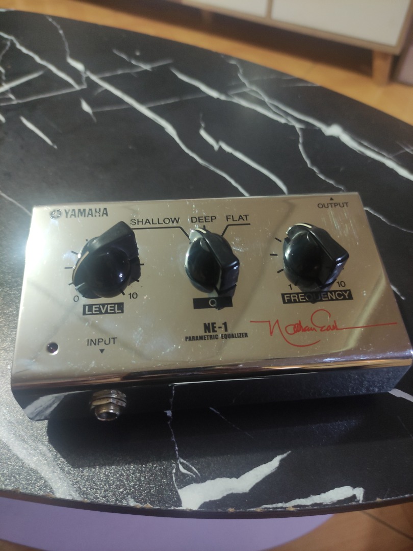 Yamaha NE1 bass parametric pre amp on Carousell