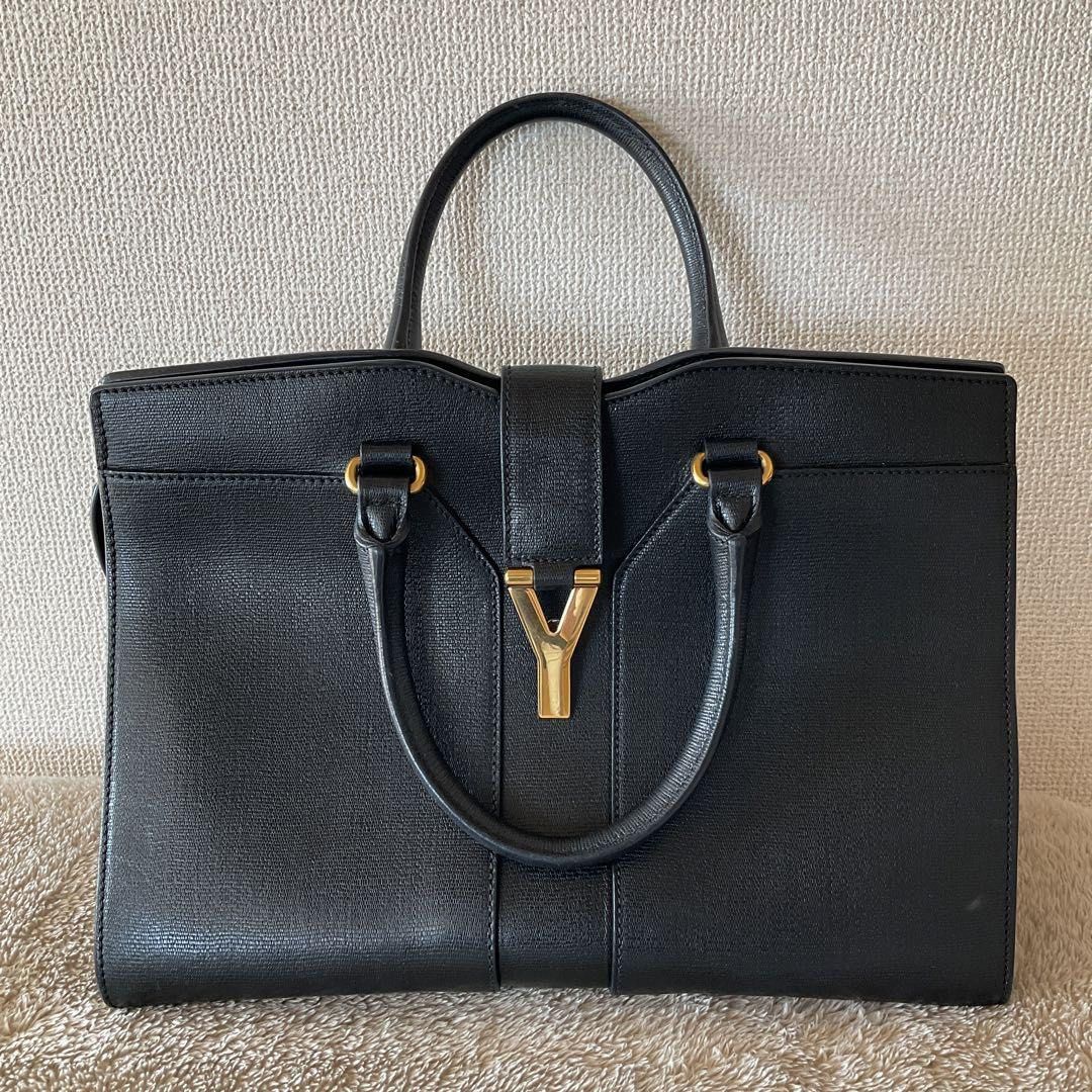 Authentic YSL Cabas Y bag Large, Luxury, Bags & Wallets on Carousell