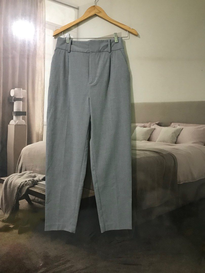 ZARA HIGHWAIST TROUSER, Women's Fashion, Bottoms, Other Bottoms on Carousell