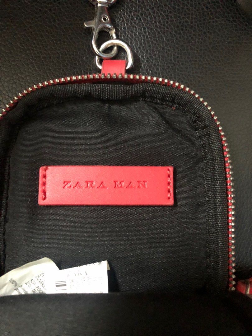 Zara neck pouch, Men's Fashion, Bags, Sling Bags on Carousell