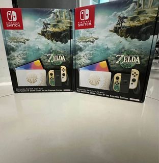 Zelda Tears of the Kingdom OLED Switch Brand new with receipt