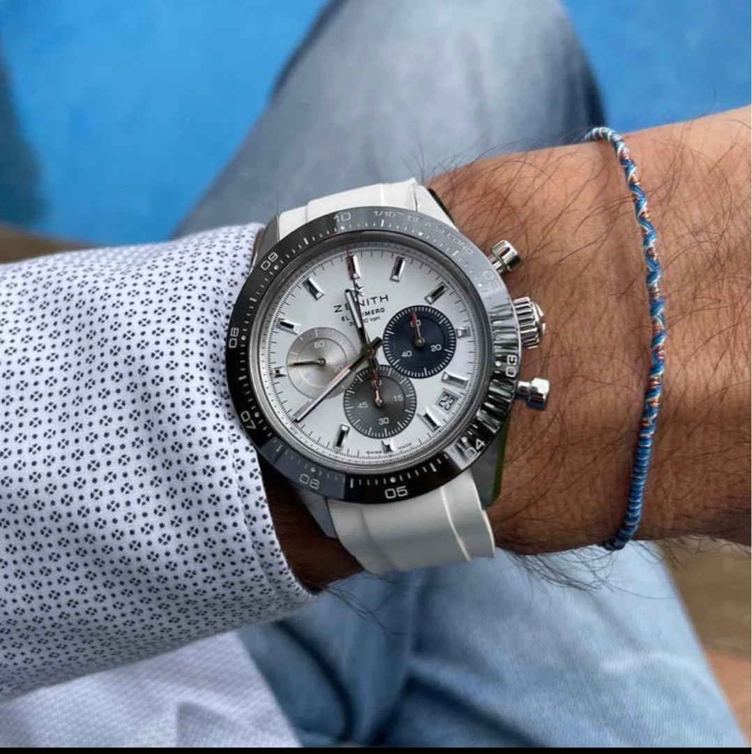 Zenith discount rubber strap