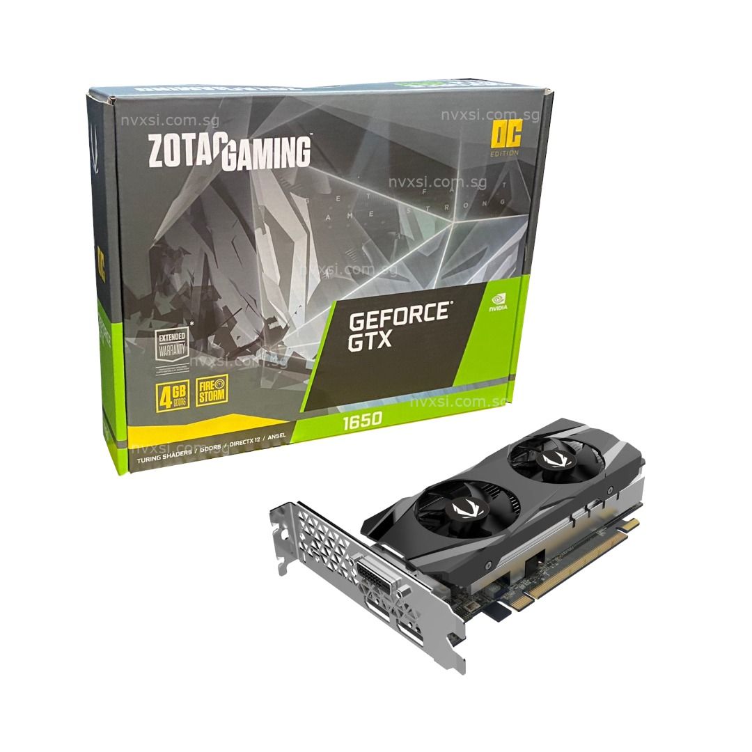 Zotac gaming geforce gtx 1650 low profile hotsell