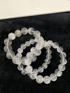天然水晶💥白幽靈10mm 12mm 16mm單圈手珠