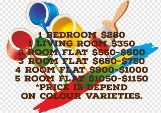 20% discount on going/ House painting service/ HDB/ Condo/ BTO/ Office area/ Plastering/ Epoxy/ Grouting/ Varnish