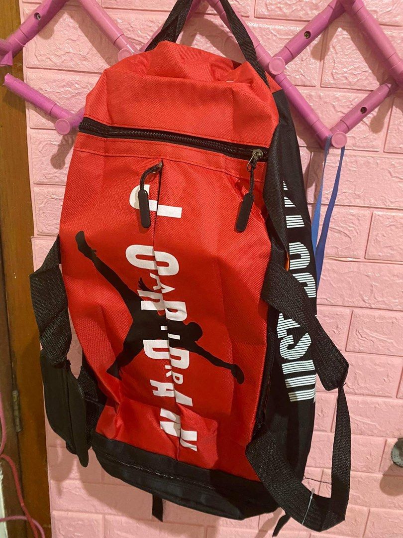 2 in 1 backpack jordan bag, Men's Fashion, Bags, Backpacks on Carousell