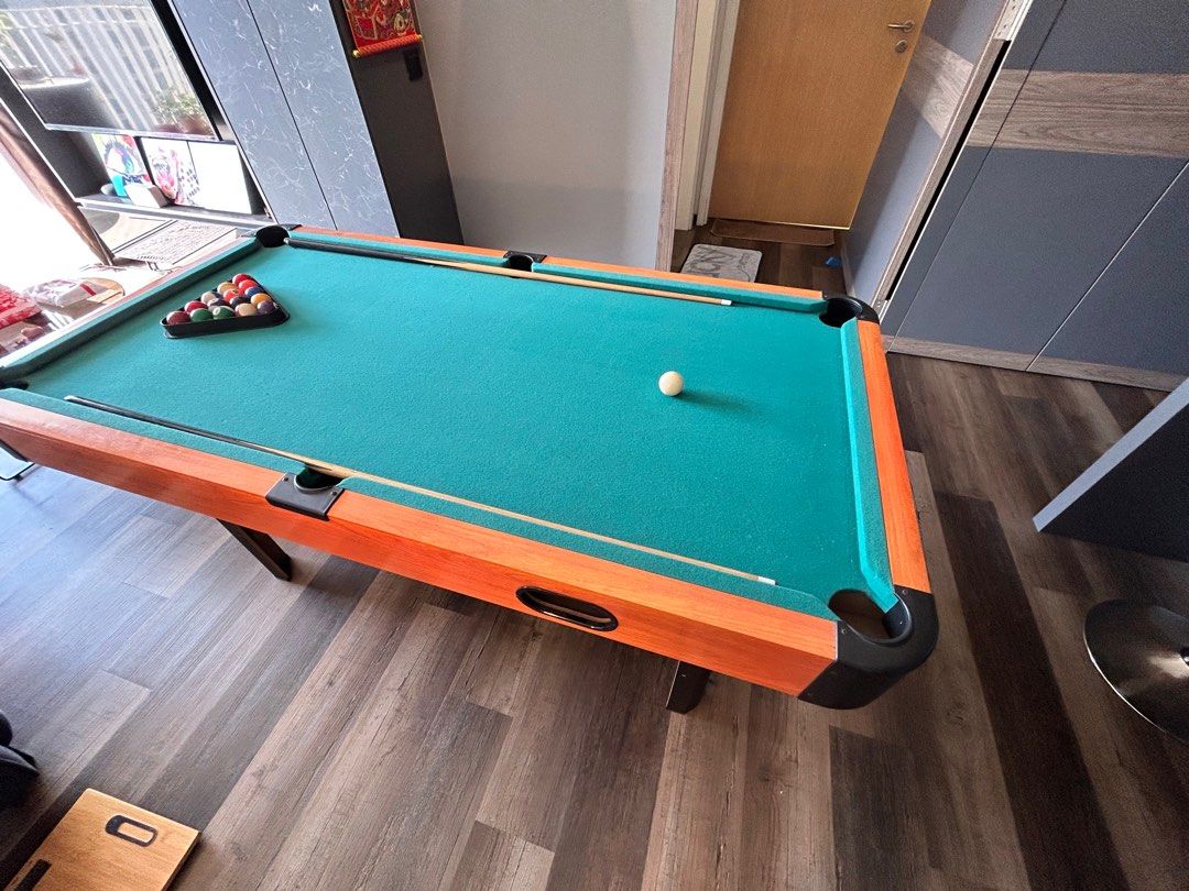 6Ft Pool Table, Sports Equipment, Sports & Games, Billiards & Bowling