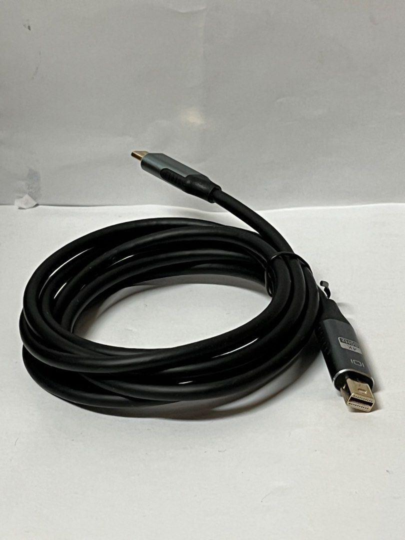 6ft USB-C to Mini Displayport Cable 4K 60hz Mirroring Mode & Extend Mode Mini DP Video Convert Cable Compatible with MacBook etc USB C Devices Connect to iMac LED Cinema Display etc Mini DP Monitors (Category: Computer Parts & Accessories) located in Markham. Submitted by man.mh (Listing ID 1234461504, Image 1). Description: Pickup in Markham, Steeles & Birchmount Its USB C to Mini Displayport Cable, Not support Bi-direction. Gold-plated connecto