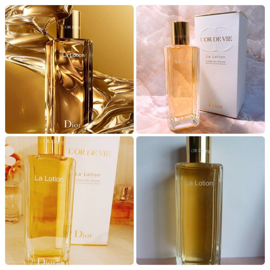 Dior L'Or de Vie La Lotion 化粧水 L'Or de Vie La Lotion: Longevity Lotion for Face and Neck