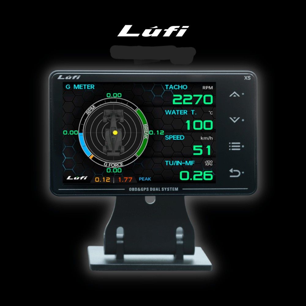 Lufi X1 scan gauge/ultra gauge obd2 digital dash display/fault