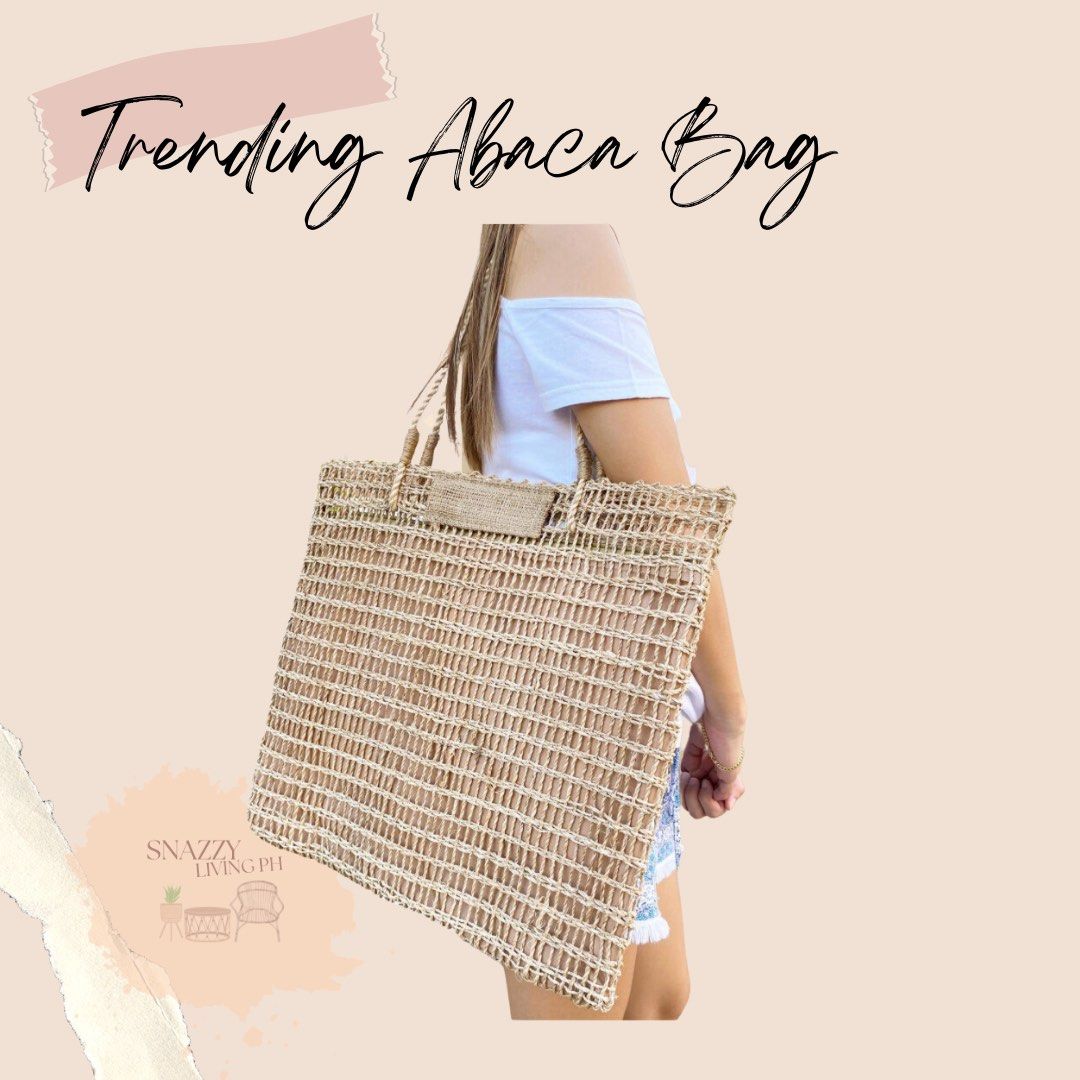 Abaca Bags & Bottle Holder on Carousell