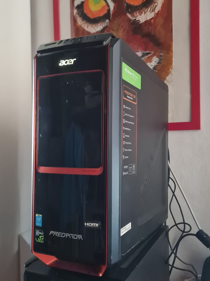 Acer Predator G3 605 Gaming Desktop Budget Computer Windows PC Intel i7 ...