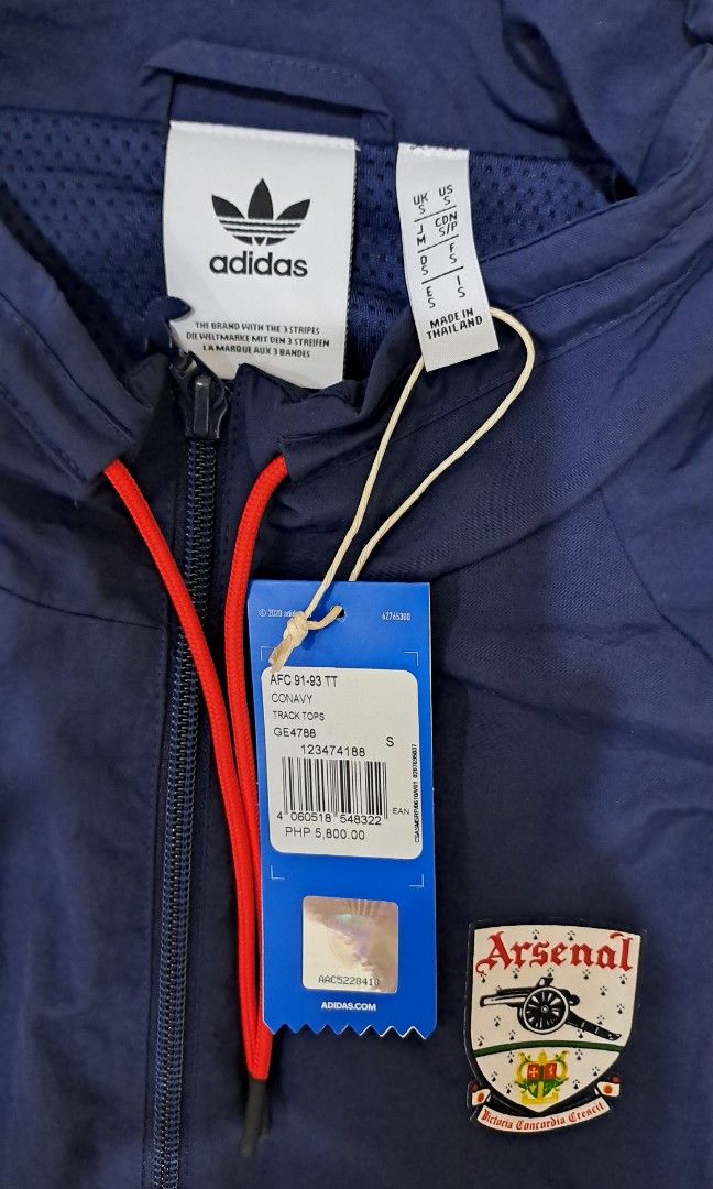Arsenal trefoil hotsell track top