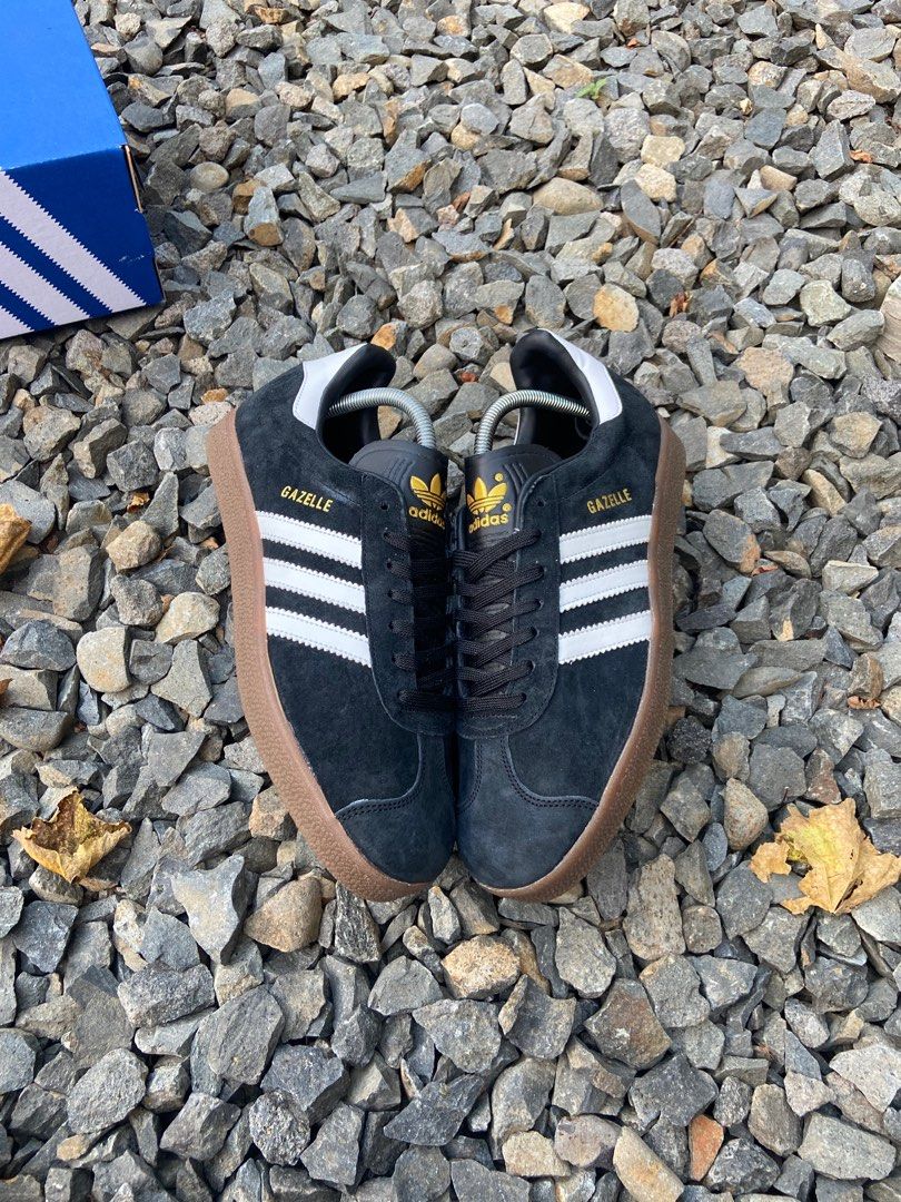 Adidas gazelle twinkle black gum sale