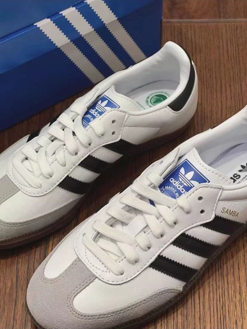 Adidas originals Samba Vegan Men s Fashion Footwear Sneakers on