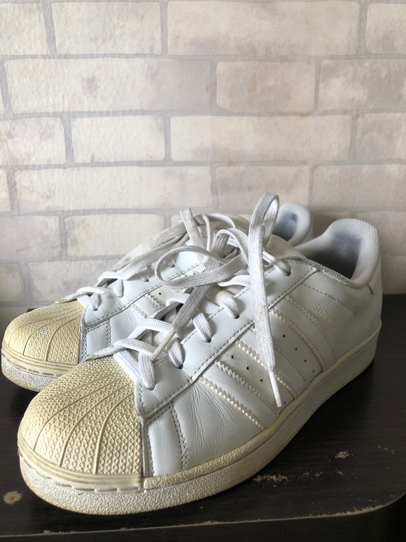 Adidas Superstar all white on Carousell