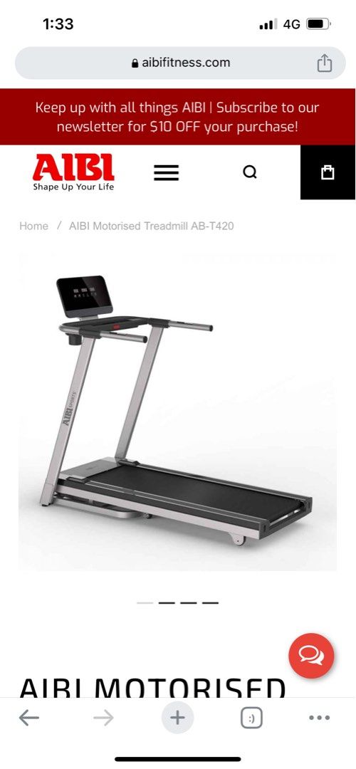 Aibi treadmill sale price