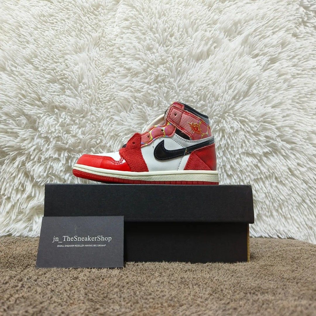 Air Jordan 1 High Spiderman Verse Babies Kids Babies Kids