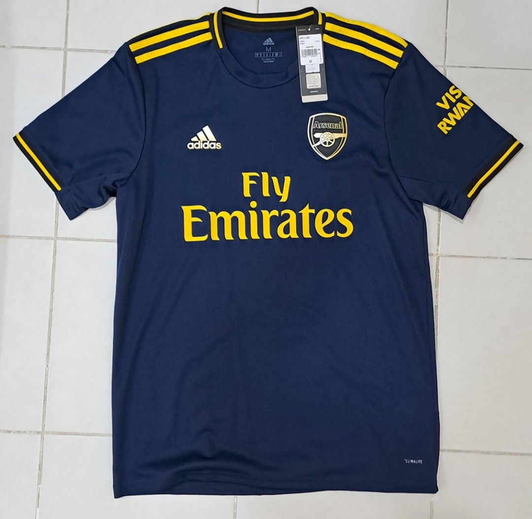 ARSENAL 2019 20 THIRD JERSEY WITH PEPE NAMESET Men s Fashion