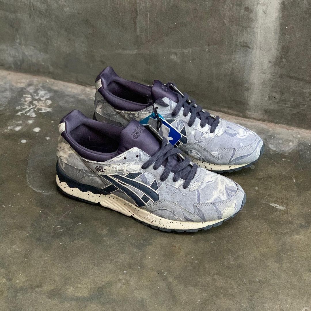 Asics Gel Lyte V Floral Denim Indian Japan Ink Unisex 40.5