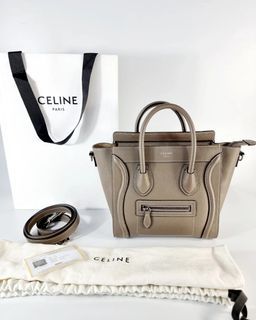 Authentic Celine Nano Luggage Souris