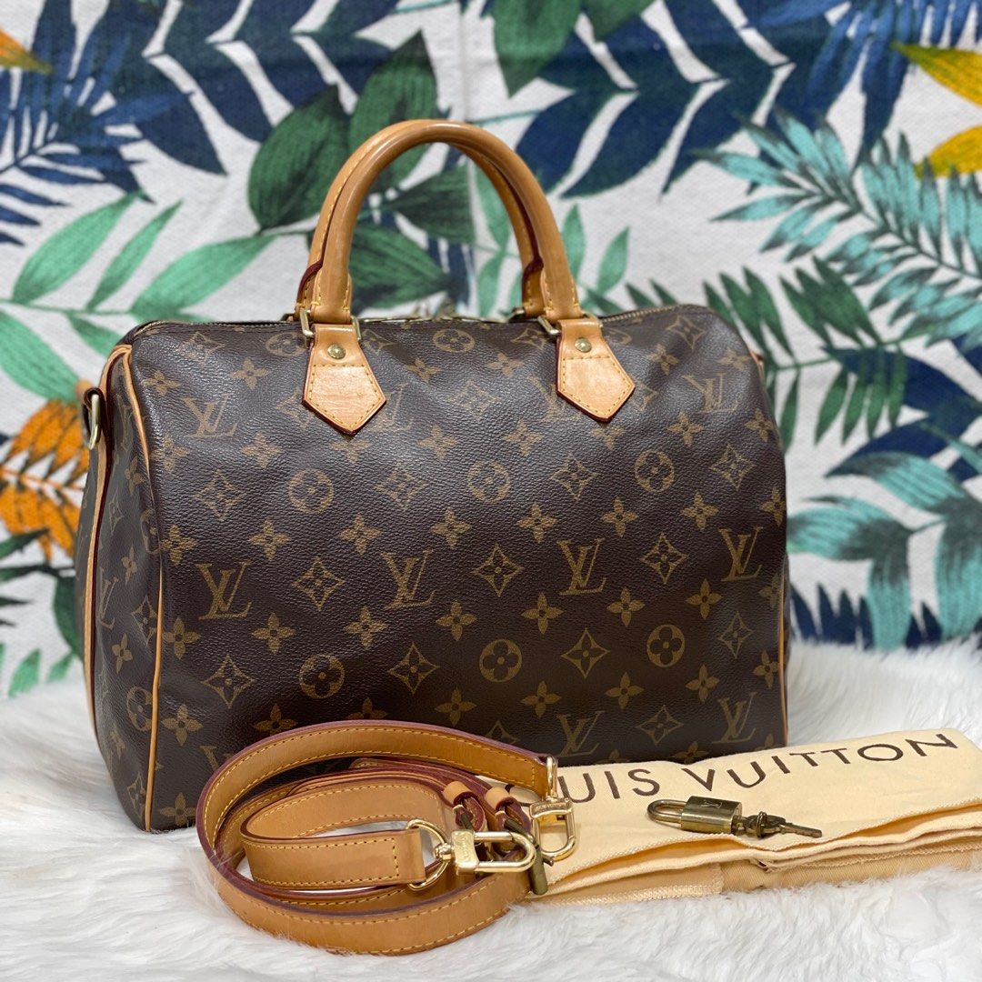 AUTHENTIC LV SPEEDY BAG 25, Luxury, Bags & Wallets on Carousell