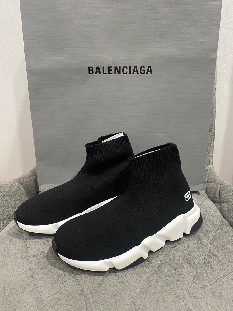 BALENCIAGA Speed Trainers for Kids Unboxing  YouTube