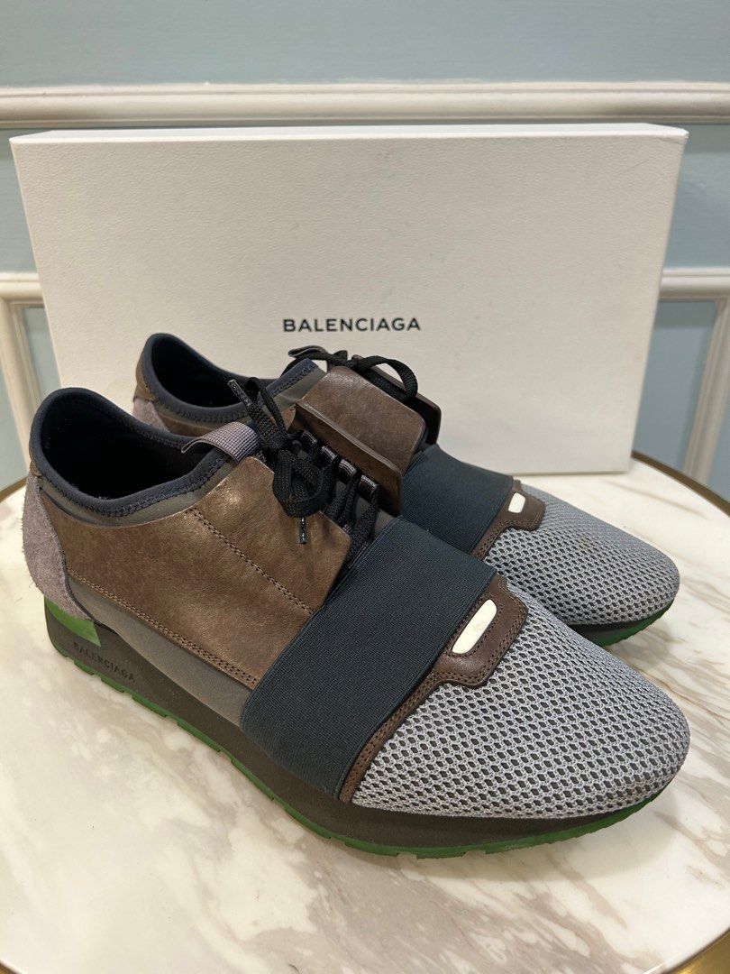 Balenciaga hotsell runners green