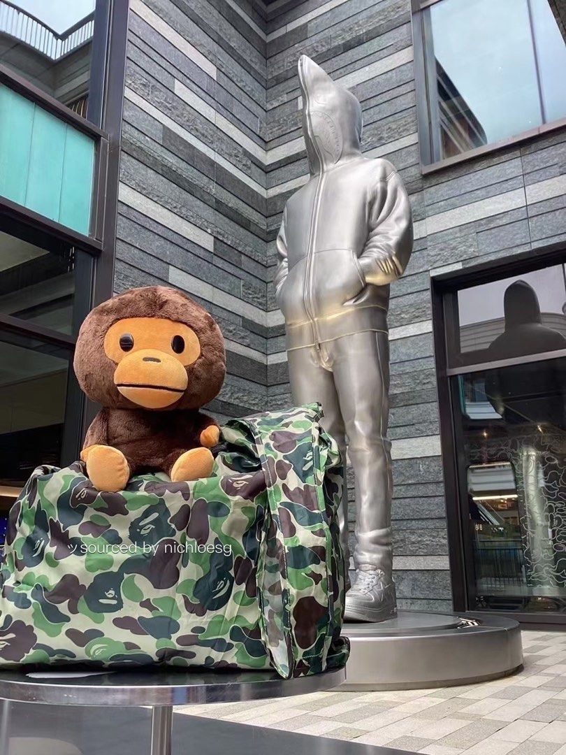 BAPE BABY MILO PLUSH DOLL ECO BAG, Women's Fashion, Bags BAPE BABY MILO PLUSH DOLL ECO BAG, Women's Fashion, Bags