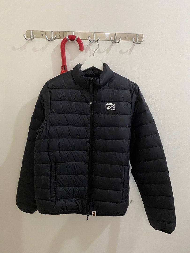 Bape light clearance down jacket